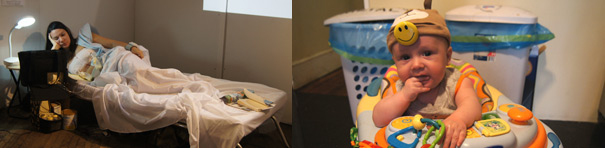 Marni Kotak is a Brooklyn-based performance artist who makes multimedia works in which she presents her everyday life as art.