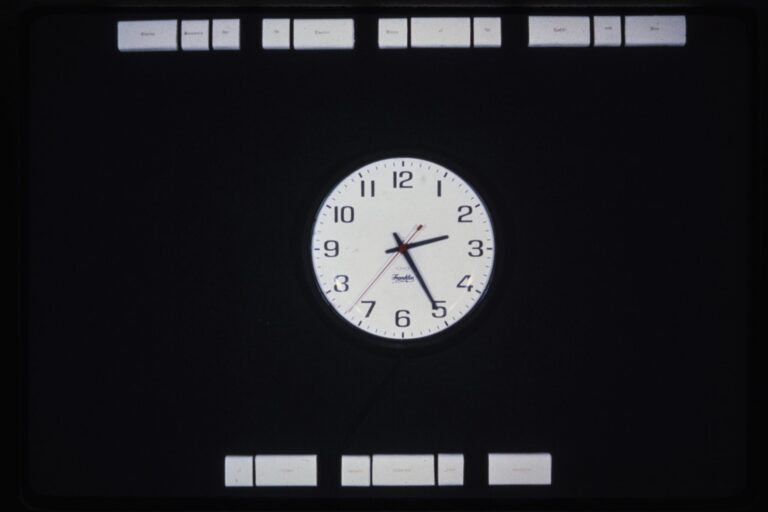 Slide documentation of an installation by Sam Erenberg.